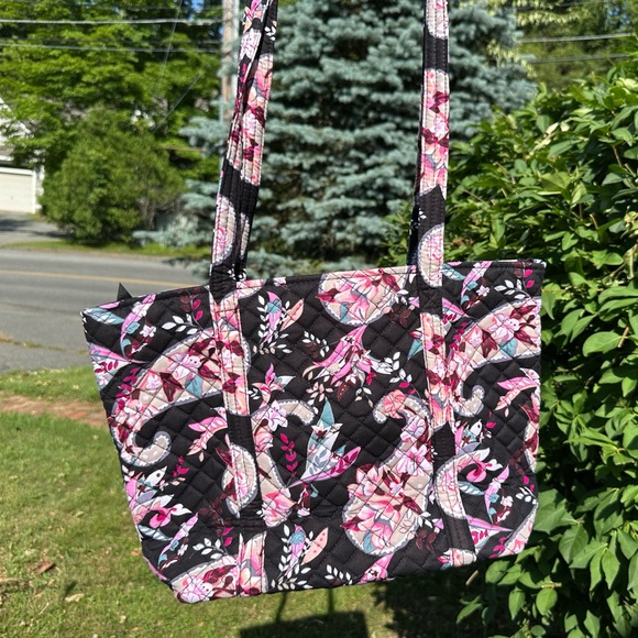 Vera Bradley Small Vera Tote Botanical Paisley NWT - Picture 7 of 8